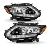 VehicleAid Headlights For 2014-2016 Nissan Rogue